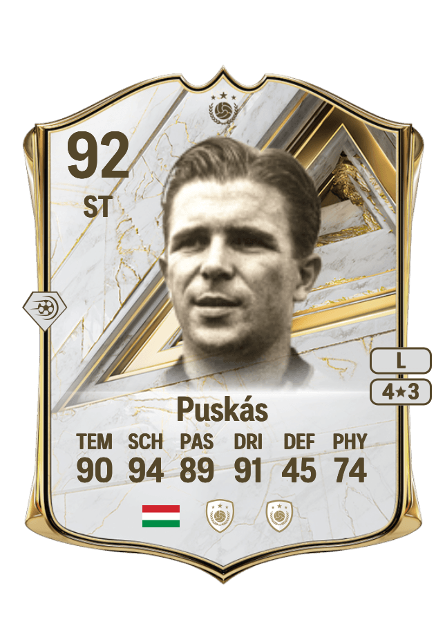 Ferenc Puskás card