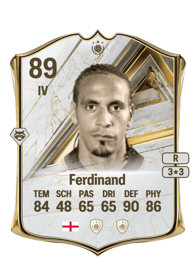 Rio Ferdinand card