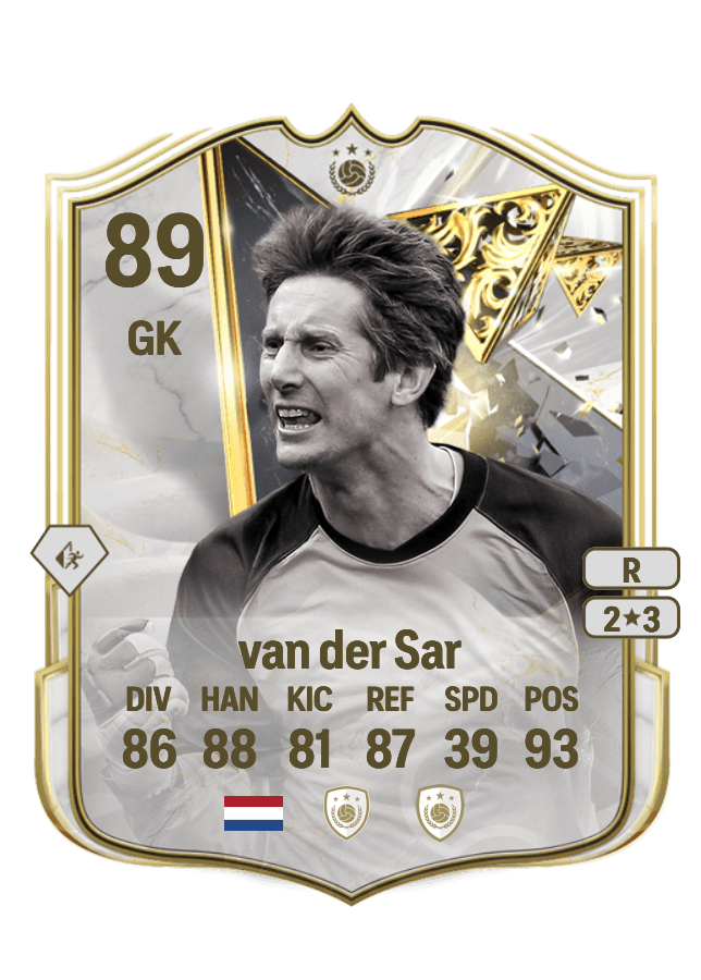 Edwin van der Sar card