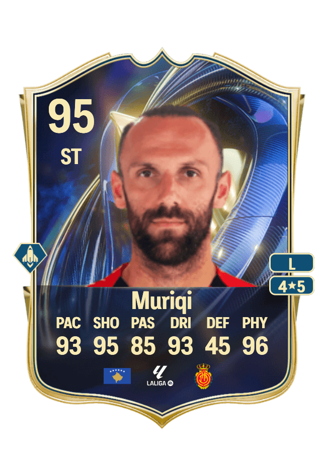 Vedat Muriqi card