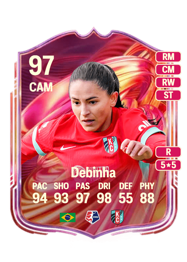 Debinha card