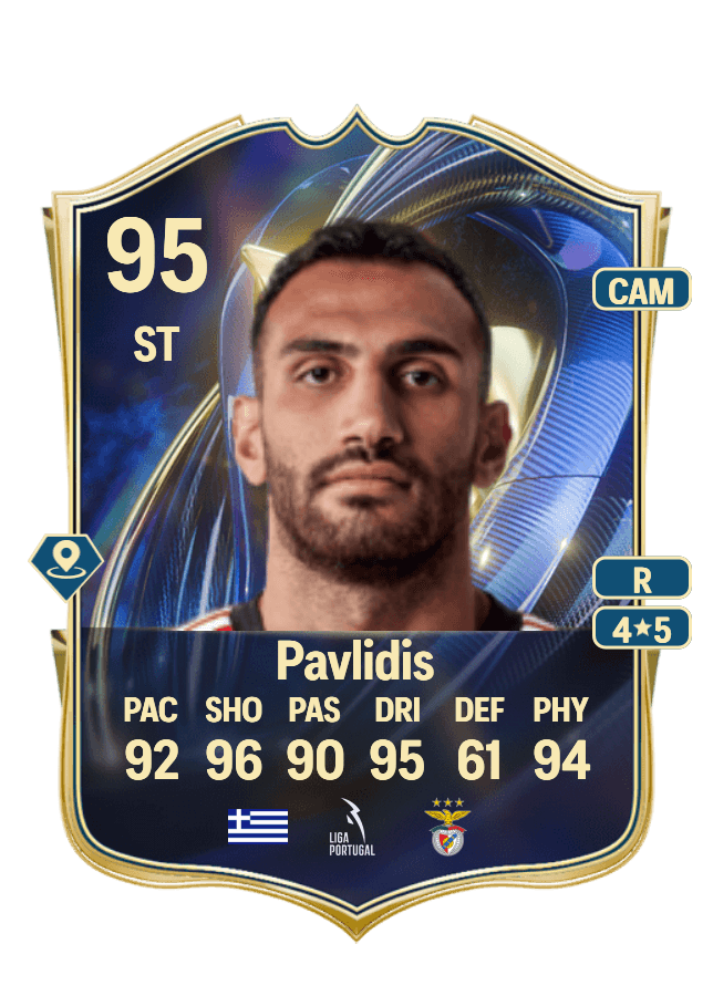 Vangelis Pavlidis card