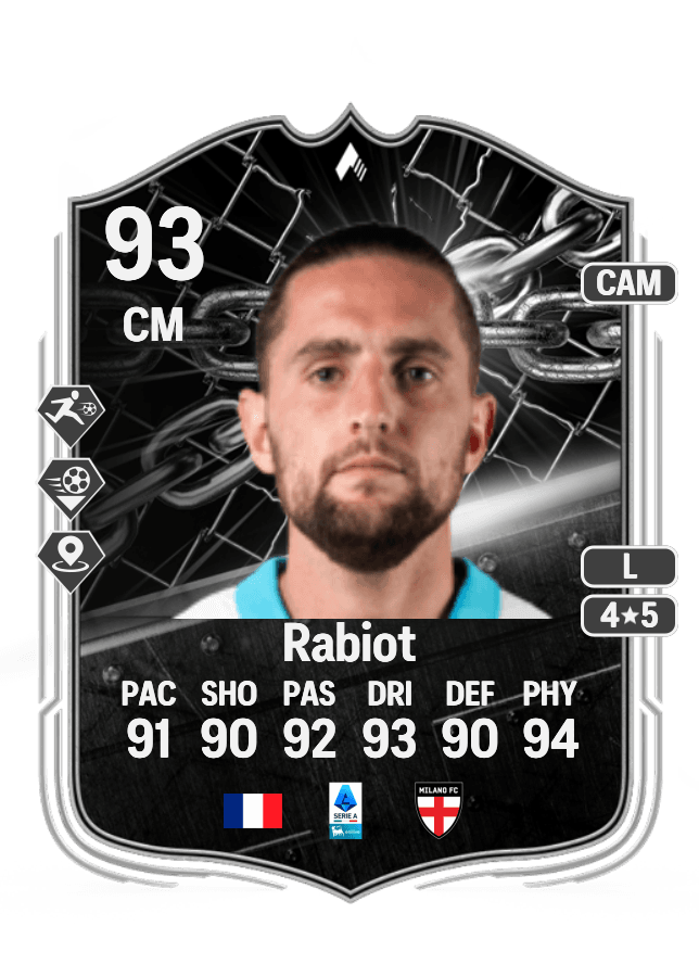 Adrien Rabiot card