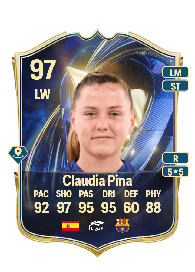 Claudia Pina card