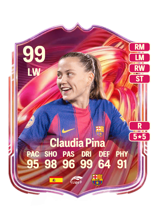 Claudia Pina card