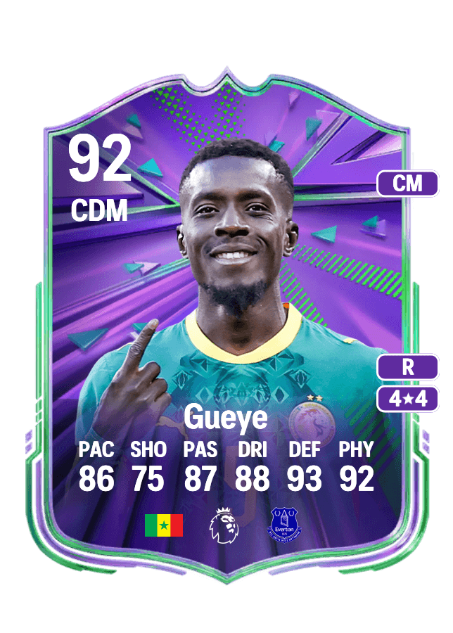 Idrissa Gueye card