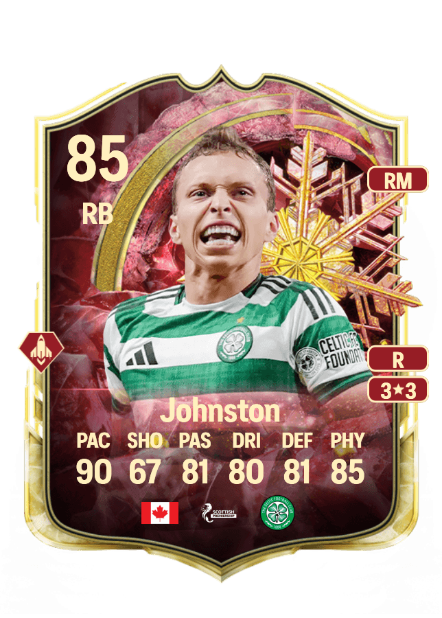 Alistair Johnston card