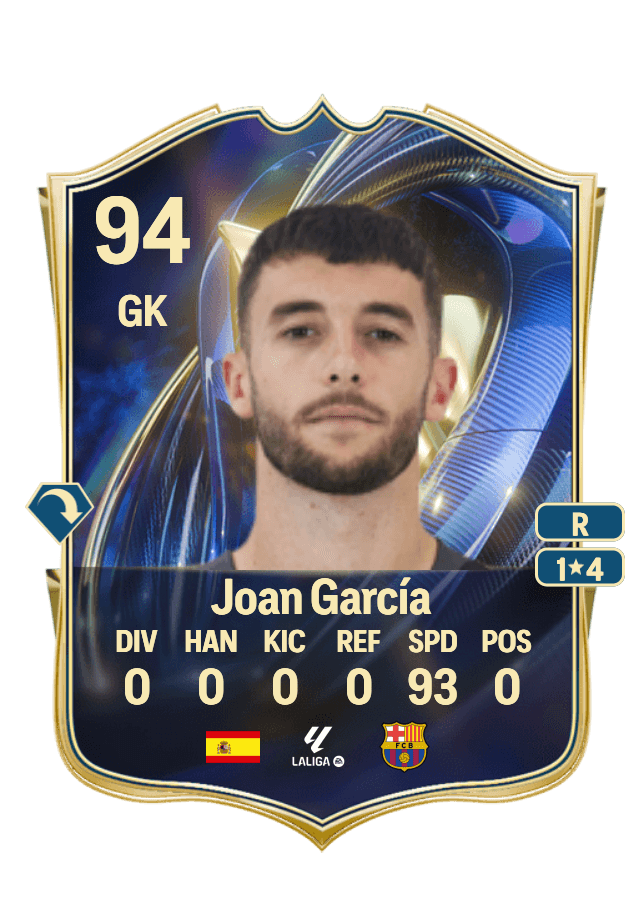 Joan García card