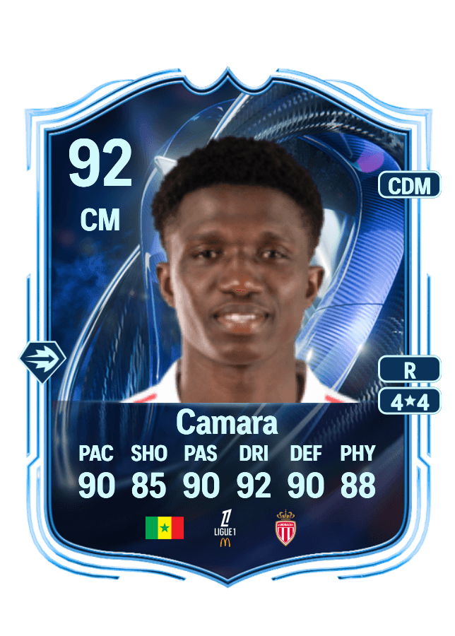 Lamine Camara card