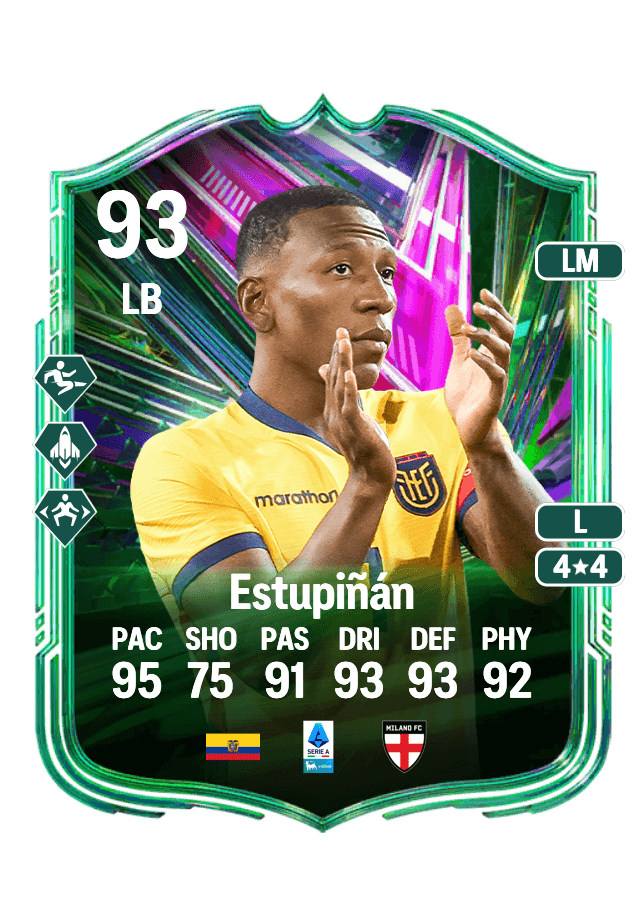 Pervis Estupiñán card
