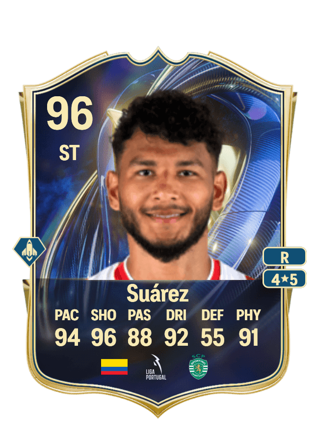 Luis Javier Suárez card