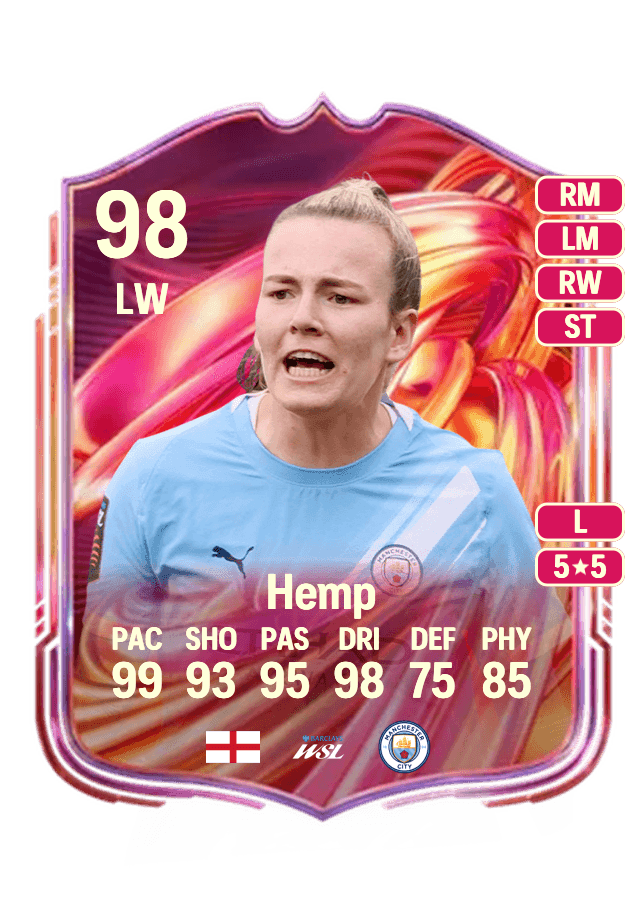 Lauren Hemp card