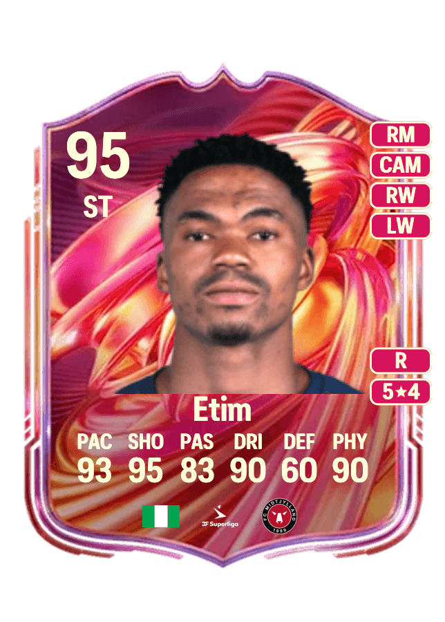 Friday Etim card