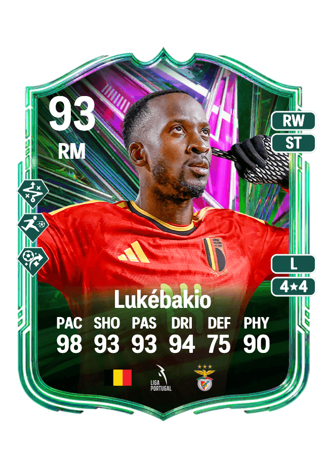 Dodi Lukébakio card