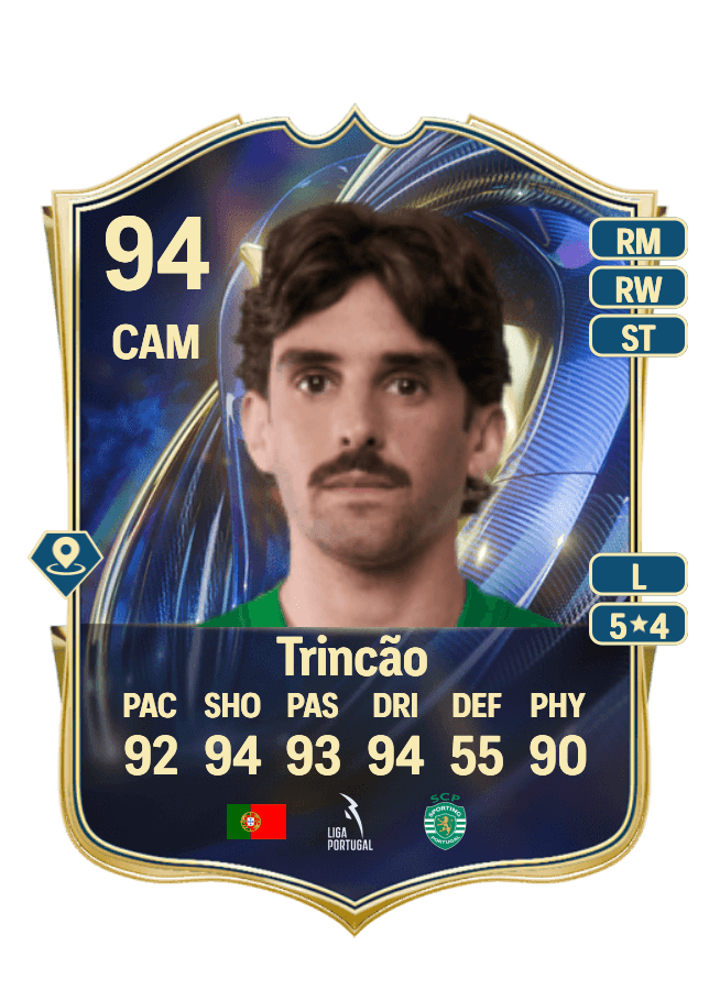 Trincão card