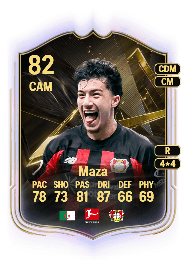 Ibrahim Maza card
