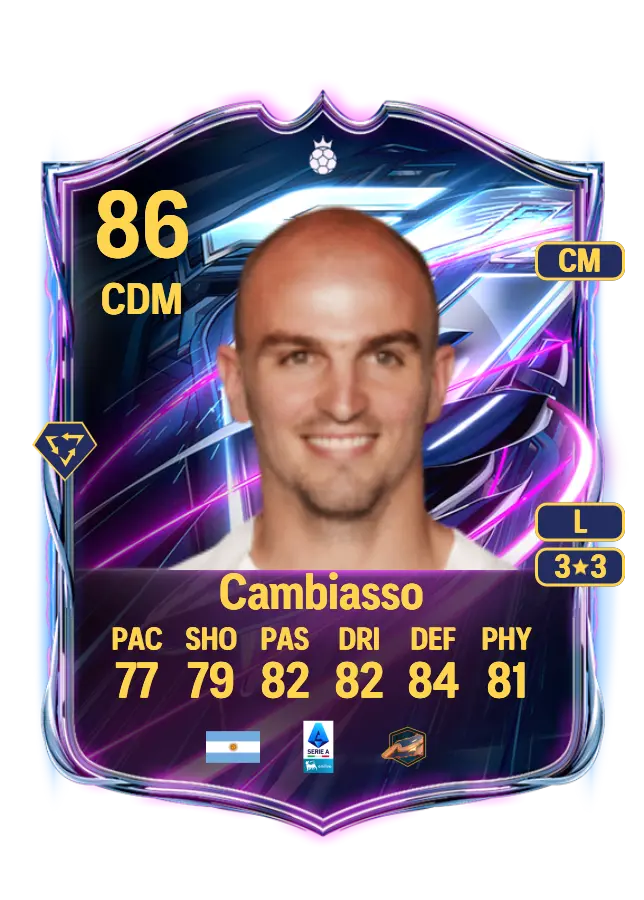 Esteban Cambiasso card