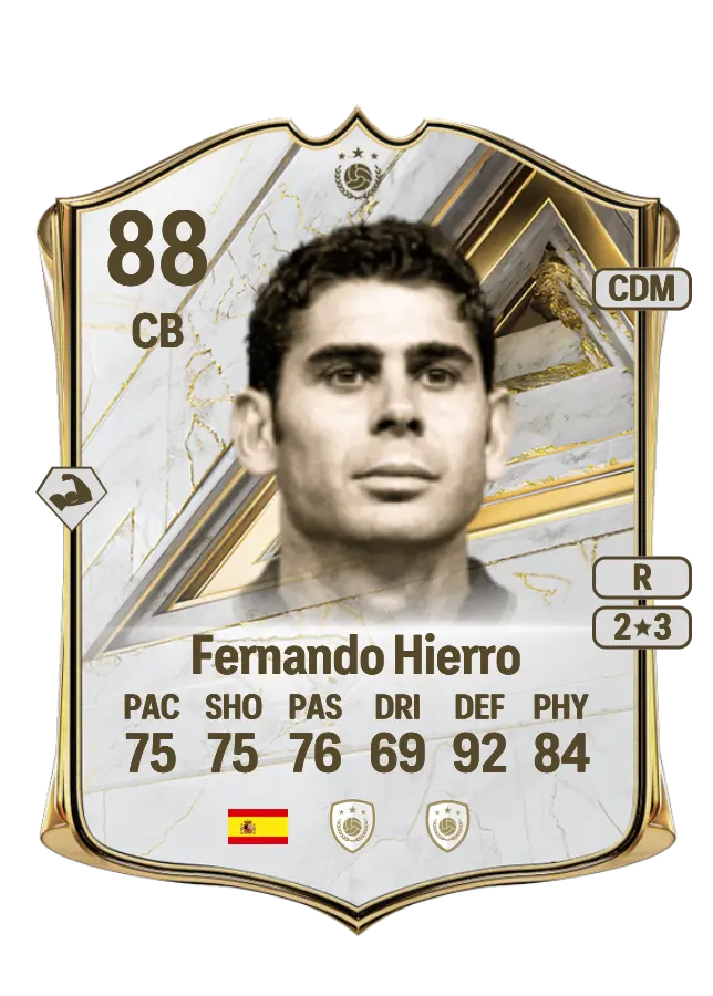 Fernando Hierro card