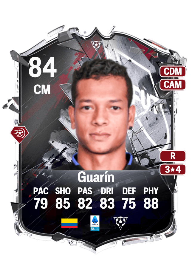 Fredy Guarín card