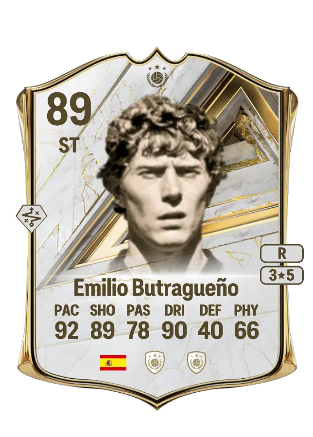 Emilio Butragueño card