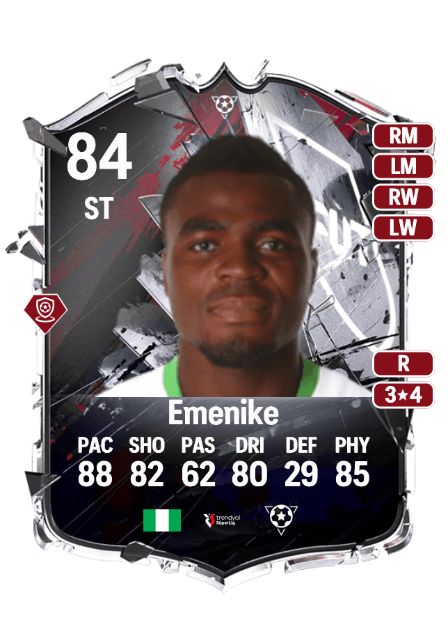 Emmanuel Emenike card