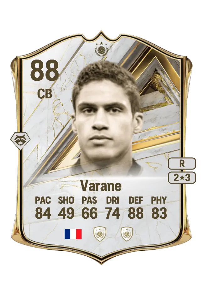 Raphaël Varane card