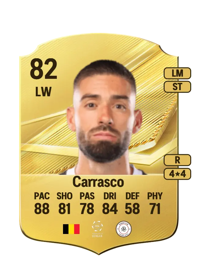 Yannick Carrasco card
