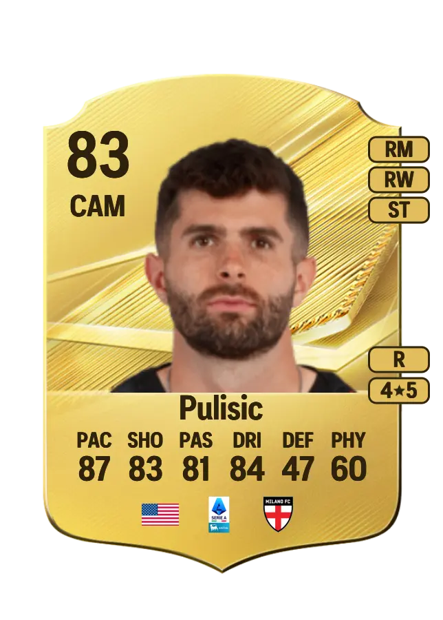 Christian Pulisic card