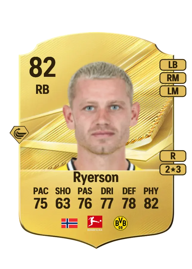 Julian Ryerson card