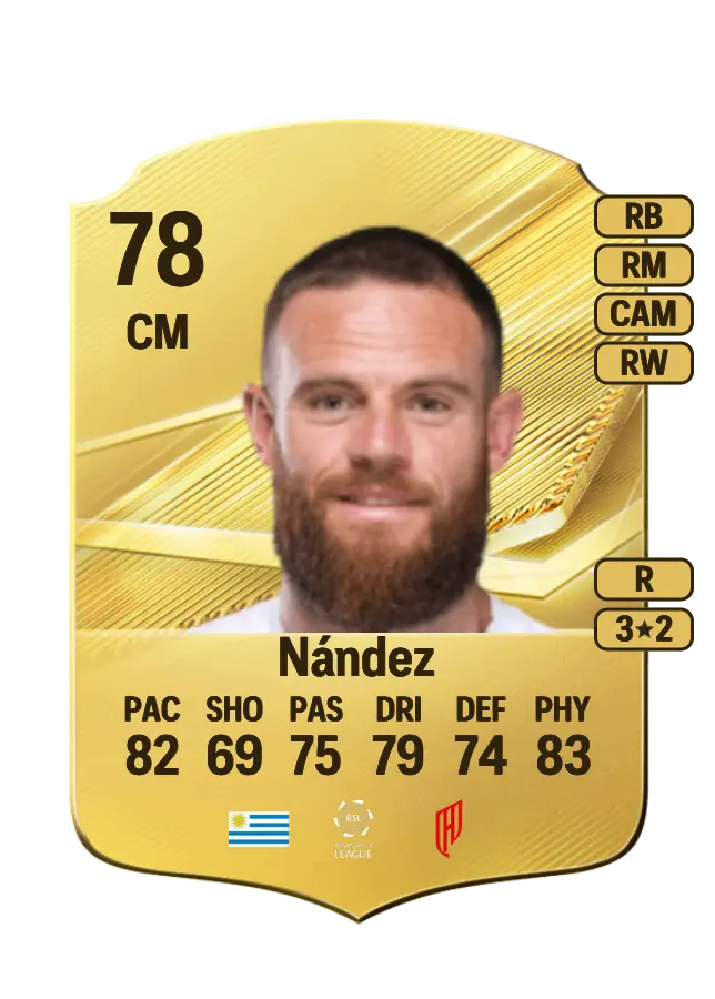 Nahitan Nández card