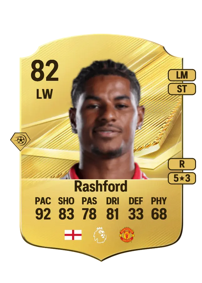 Marcus Rashford card