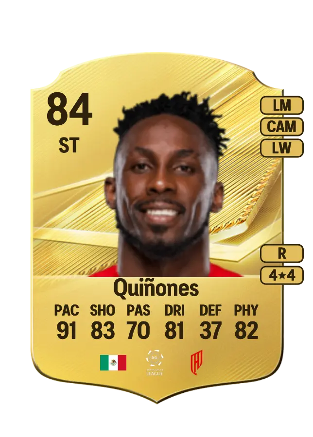 Julián Quiñones card