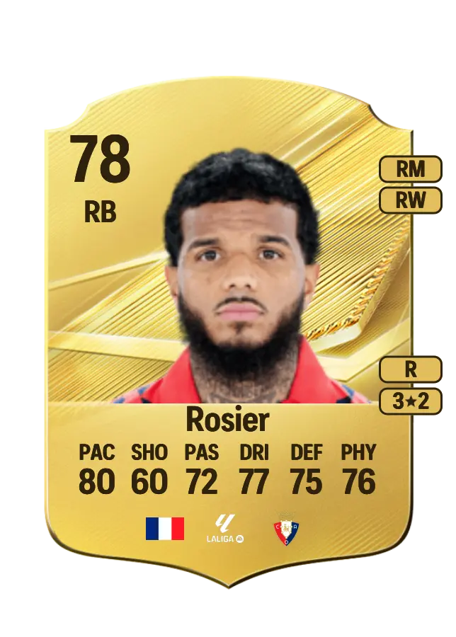 Valentin Rosier card