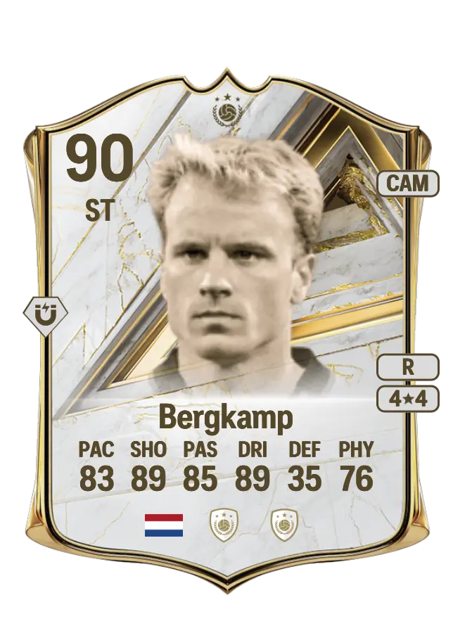 Dennis Bergkamp card