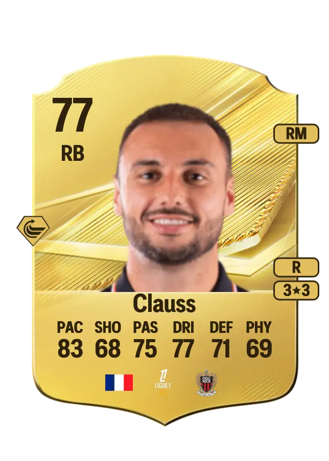 Jonathan Clauss card