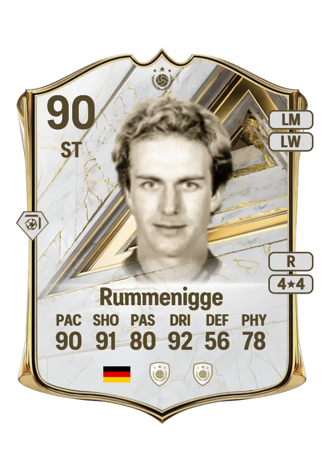 Karl-Heinz Rummenigge card