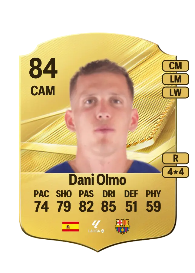 Dani Olmo card