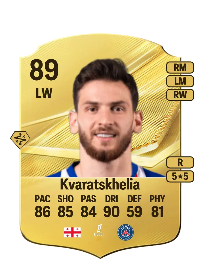 Khvicha Kvaratskhelia card