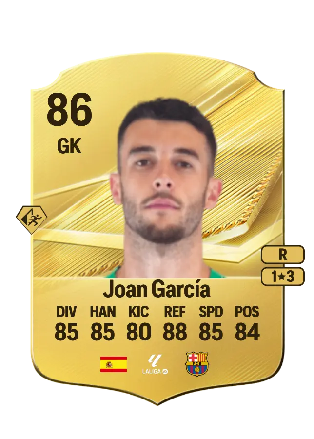 Joan García card