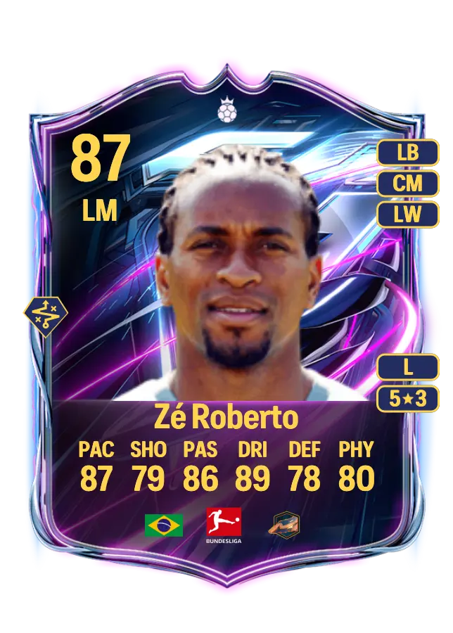 Zé Roberto card