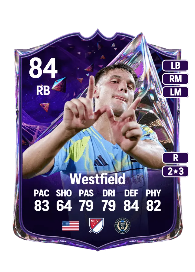 Frankie Westfield card