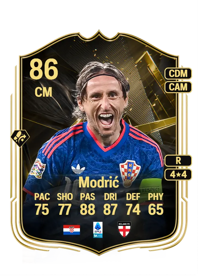 Luka Modrić card