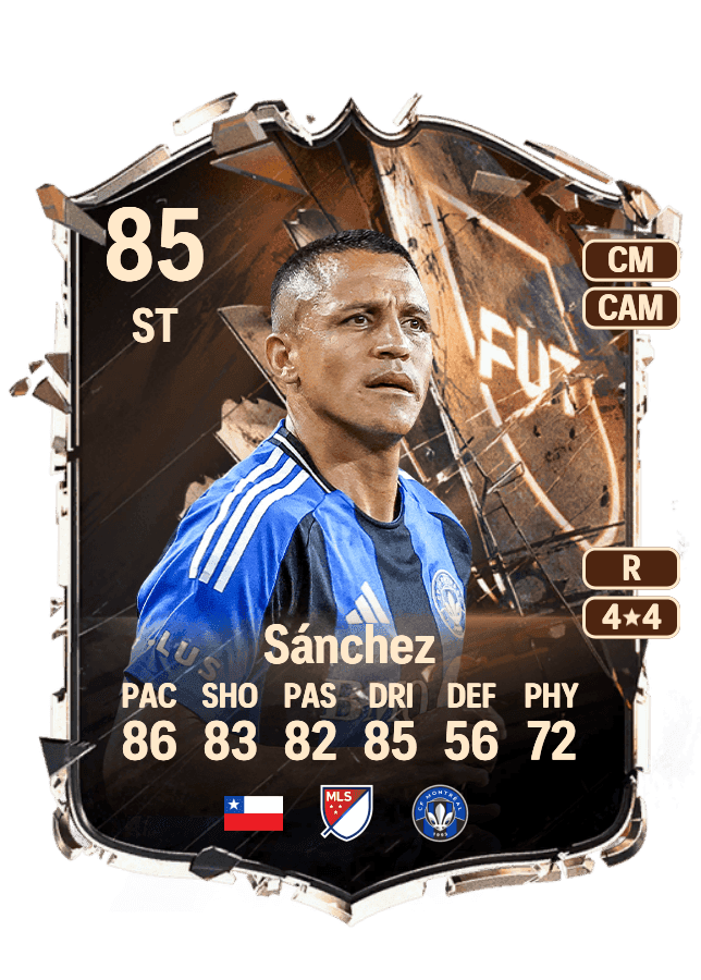 Alexis Sánchez card