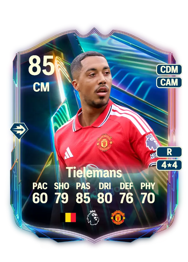Youri Tielemans card