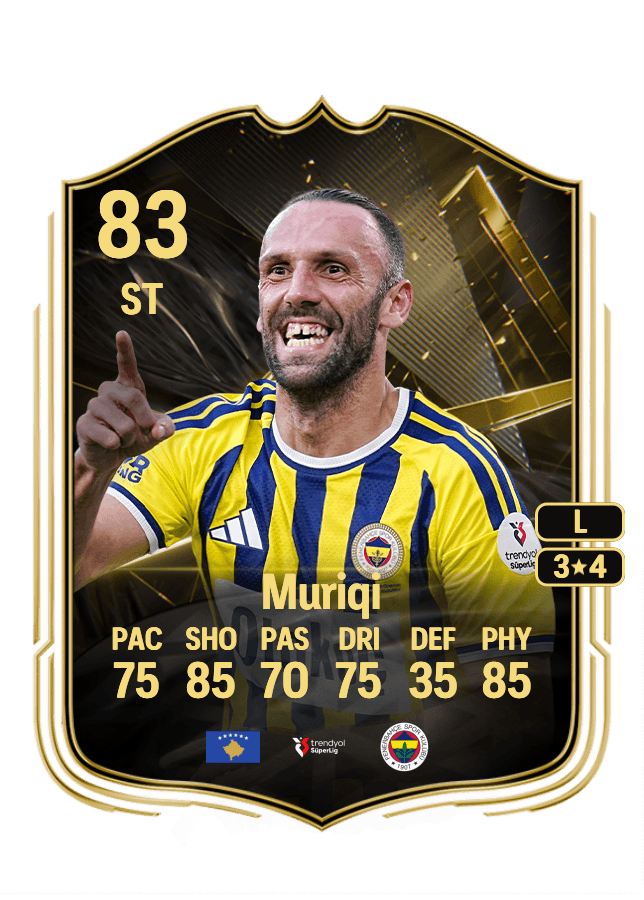 Vedat Muriqi card