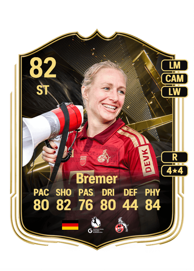 Pauline Bremer card