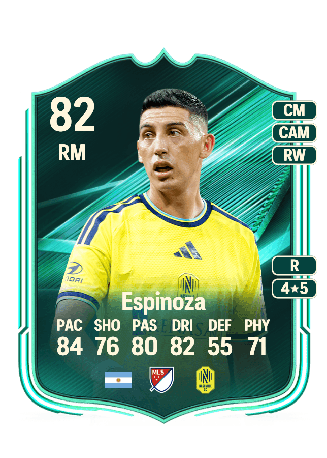 Cristian Espinoza card