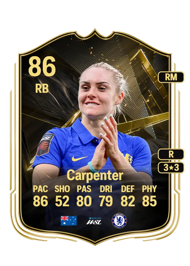 Ellie Carpenter card