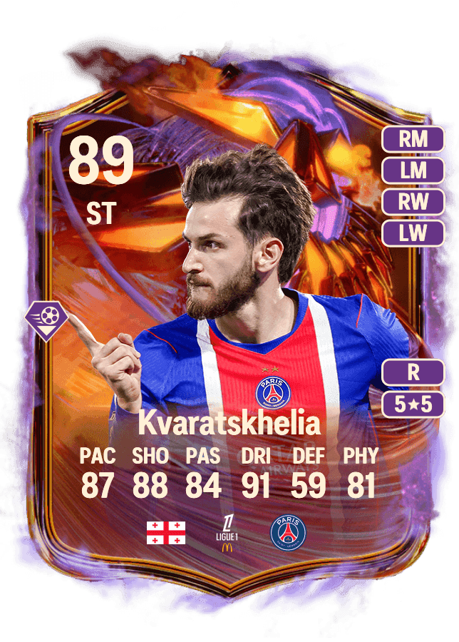 Khvicha Kvaratskhelia card