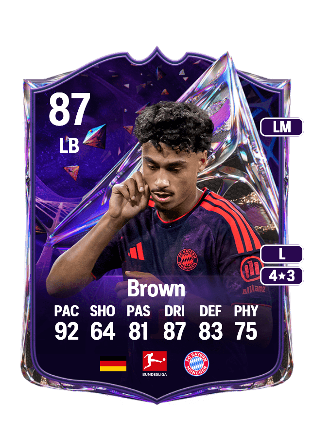 Nathaniel Brown card